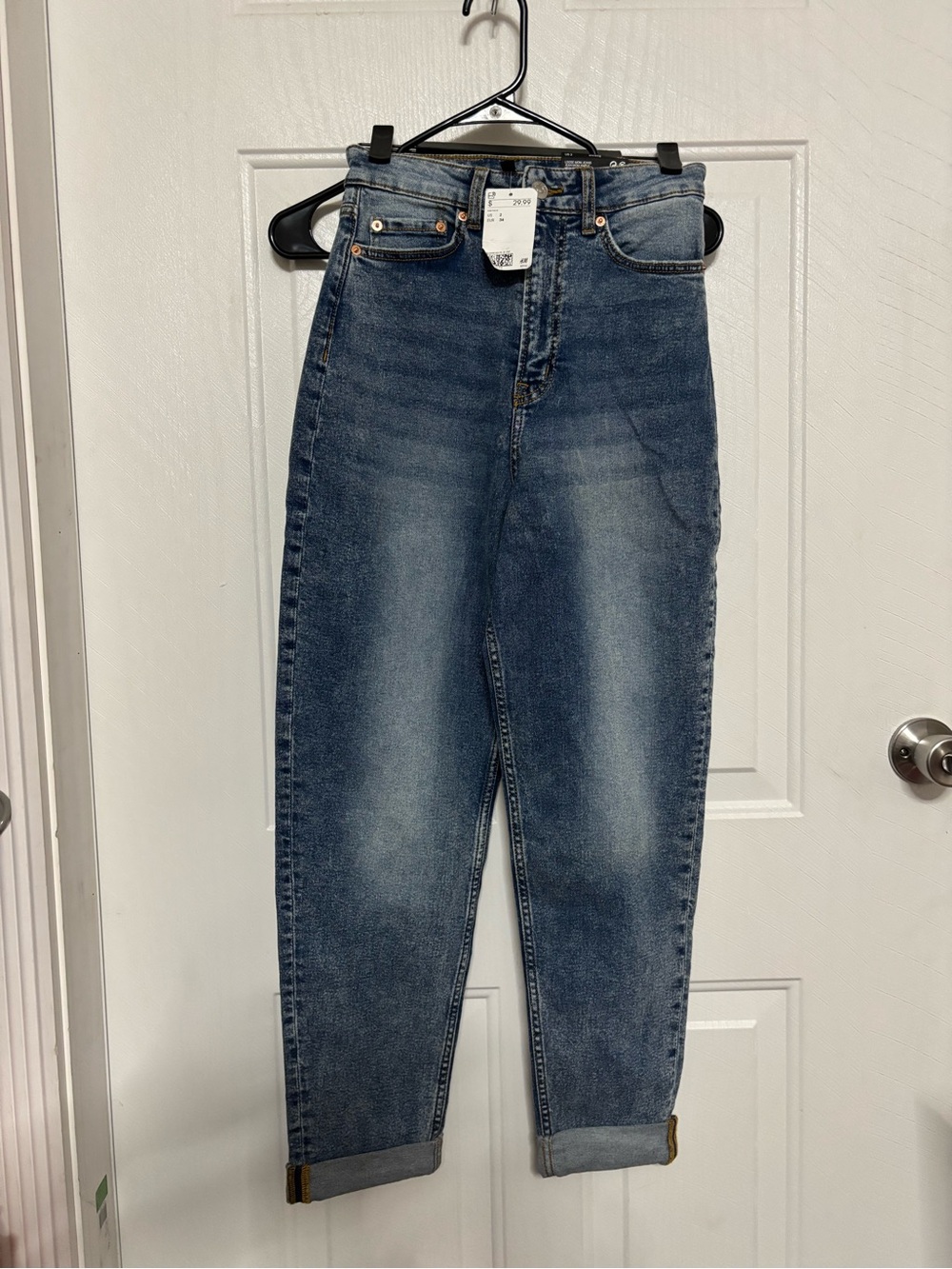 Divided Women's Boyfriend Jeans in Blue Wash